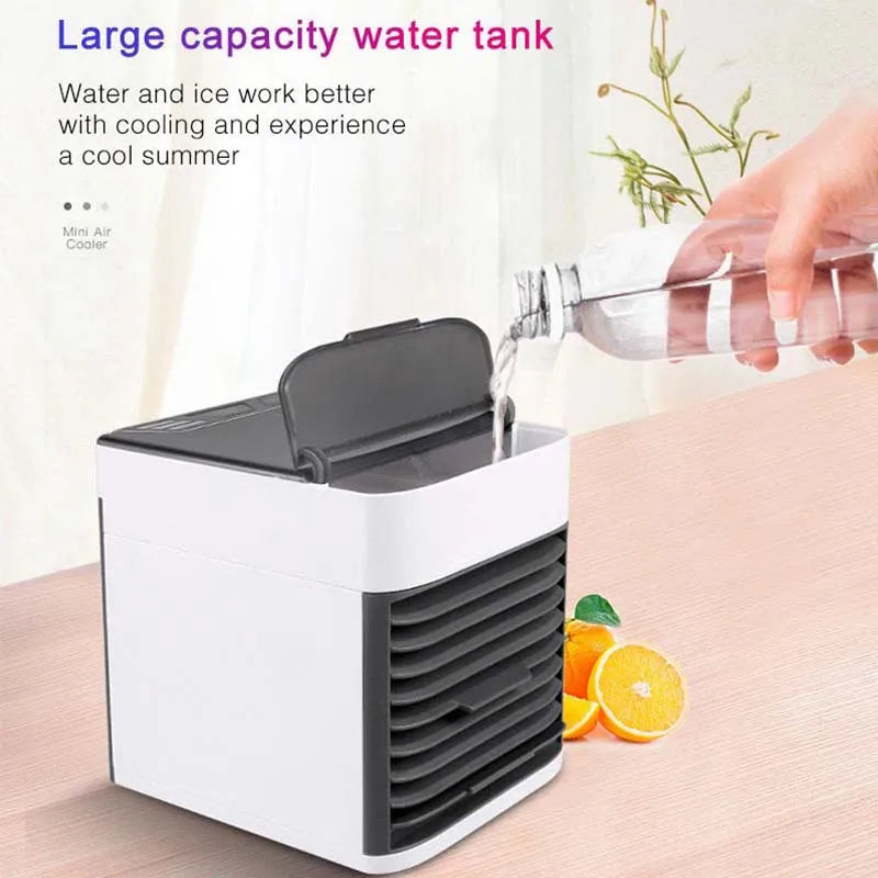 Air Conditioner Fan New Usb Mini Air Conditioner Portable and Mobile Humidifying Water Cooled Electric Fan for Home Desktop